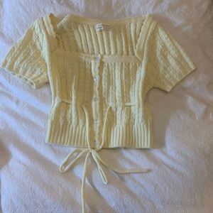 Urban outfitters yellow summer top